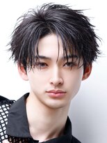 リップス 表参道店(LIPPS) フェザーパーマフェザーショート毛流れセンターパート韓国ヘア