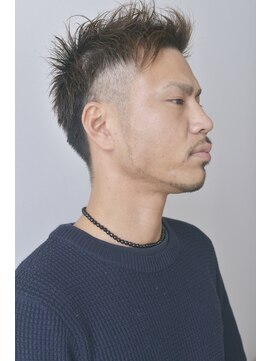 バズ ヘアーメイク(buzz Hair make) [buzz- Hair make]  ショートスタイル　メンズ2ブロック