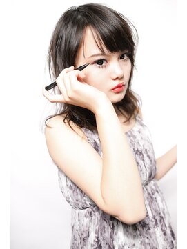 オーバーキャプテンネイキッド(OVER CAPTAIN NAKED) 撮影プロジェクト「アイテム使い6」　シースルー艶カール