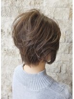 ウノプリール 京橋店(uno pulir) 【unopulir小林】小顔カット丸みショートボブ30代40代50代