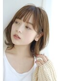 【おすすめNo.3】ミディアムレイヤー×イヤリングカラー