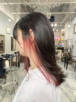 ナイン 麻布十番(NINE)&nbsp;ラフな印象のインナーレッド☆