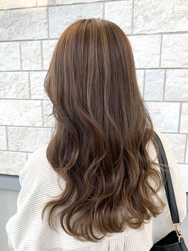 アメイジングヘアー 千歳店(AMAZING HAIR) 【AMAZING HAIR 千歳店/横山】垢抜け ベージュ×ハイライト