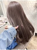 milky lavender greige