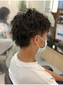 メンズツイストスパイラルパーマ