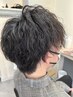 【ゆるっとカッコよく】カット＋メンズパーマ　￥9000
