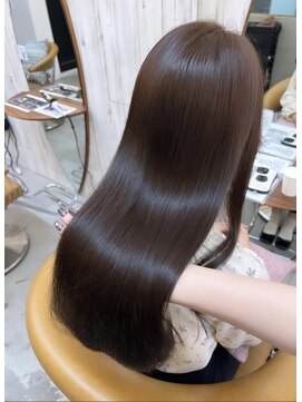 ロンドアジュール 横浜(Lond azur) 髪質改善級！韓国美髪うる艶カラー