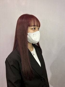 アモン 小倉駅前店(amon) 【髪質改善専門店】レッドバイオレット
