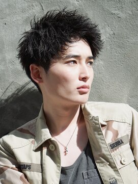 アルファ 新宿(alpha) フェザーパーマ/刈り上げセンターパート/サーフカール[新宿]