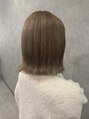 インスヘアー 明石(INCE HAIR)&nbsp;細いハイライト！細めにすることによって色落ちしても自然です♪