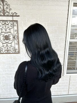 アボックス(abox) 落とせる黒染め！オフブラック！！詳しくはインスタにて