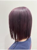 切りっぱなしボブ