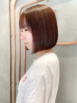 ロンド エスポワール 錦糸町(Lond espoir) 【澤口】カールセミディシアカラーボブ姫カット