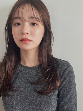 ローレンジウ(LOREN JU) 透明感髪質改善ベージュダブルカラーミルクティーグレージュ