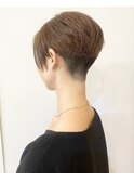 【morio成増/一戸】刈り上げ女子前下がりショート