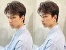 men'sカット+ダウンパーマ+毛流れパーマ/￥17000 韓国ヘア/社会人にもおすすめ