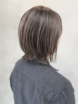 メグロ 相模大野(MEGURO) 白髪ぼかし/ミニウルフ/チェリーブラウン/ホワイトグレージュ79