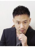 ソフトモヒカン/フェード/刈り上げ/ビジネス/アイロンパーマ