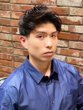 プレミアムバーバー 目黒店(PREMIUM BARBER produce by HIRO GINZA) ビジネスショートアップバング