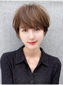 ショートヘア/マッシュショート/イメチェン/30代40代50代/表参道