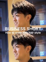 テラス(Terrace by Relato)&nbsp;毛流れかきあげアップバングショート赤羽メンズカットパーマ