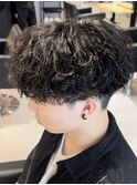 熊本 シャドウパーマ 韓国風 マッシュ MEN'S HAIR