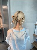 【カチモリ】結婚式/浴衣/着付/銀座/ヘアセット/アレンジ