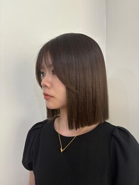 ジアン(GIEN) パつっとボブ♪@田中