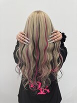 ロサ ファイブヘアー(Rosa..5Hair)&nbsp;ブラック×ピンクで超ギャルstyle！！