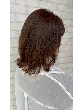 ビス フルール 日暮里店(Vis fleur) ナチュラルブラウン/レイヤーカット