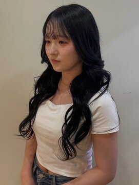 パーミル ヘア クマモト(permille ‰ hair Kumamoto) 韓国風レイヤー×暗髪