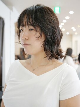 ノラキチジョウジ(NORA KICHIJOJI) ハイレイヤーカットウルフパーマ外国人風パーマ顔まわりカット