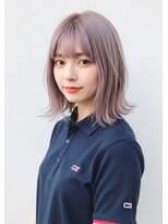 ブリックバイブレイス 千葉 千葉中央(brick by brace)&nbsp;千葉駅/オリーブグレー/小顔/ココアベージュ