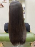 極上ストレートヘアに感動