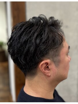 シルフィ(sylph) 刈り上げ.ニュアンスパーマ.30代40代50代