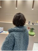ショートボブ×ダメージレスパーマ