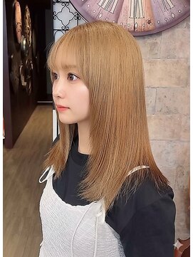 インデペンデンス(independence) 【四条烏丸】マロンベージュ×レイヤーカット