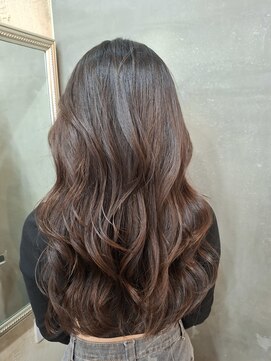 バンブーグラス(Bamboo grass) レイヤーカット×縮毛矯正【髪質改善】クリスタライジング