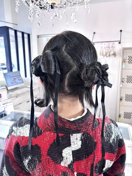 ヘアーブランドジン ヴェール(HAIR BRAND Jin Vert) 個性派卒業式ヘアセット