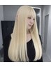 【ダブルカラー】ケアブリーチonカラー+髪質改善ダイヤボンドトリートメント