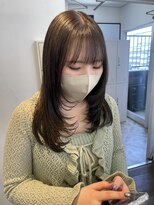 アーチ バイ ループ(arch by LOOP)&nbsp;グレージュカラー×レイヤーカット 0507