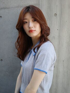 アレンヘアー 武庫之荘店(ALLEN hair) くびれセミロング/大人可愛い/小顔魅せカット/モテ髪