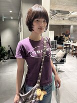 フィルムス ヨコハマ プラス(FILMS 横浜 +) くびれレイヤー/オリーブベージュ/顔周り/シースルー/横浜+