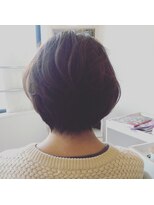 カタチヘアー(HAIR)&nbsp;。。。やわらか。。。ショートボブのカタチ。。。