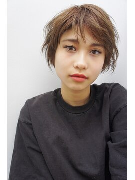 ドロップ(drop) 無造作エアリーショート【表参道/青山　drop】