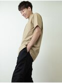 クセをいかしたツーブロック