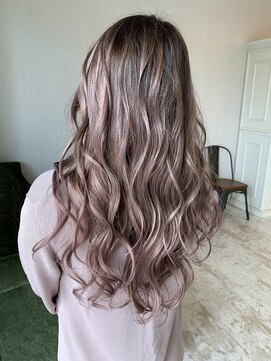 イーエス(E.S) モーブグレーバレイヤージュ