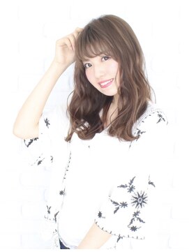 カグヤ ヘアーリンク 森小路店(華月 Hair L.I.N.C.) 透明感×アッシュ