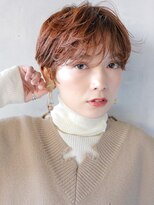 アルバム 渋谷パルコ(ALBUM) カジュアルショートスタイル_耳かけウェーブパーマ_56717