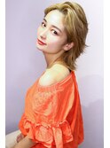 【La fith】 アップバング×ハイトーン